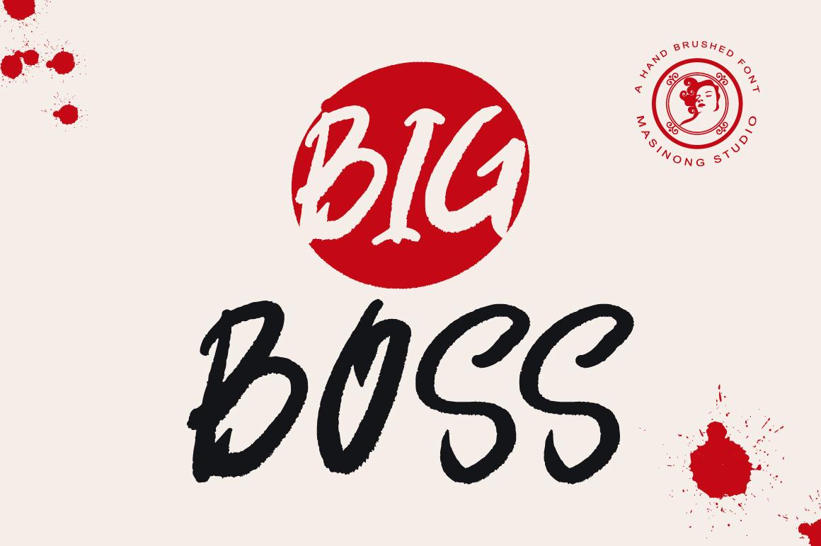 Big Boss Font