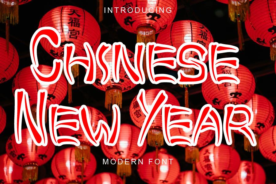 Chinese New Year Font