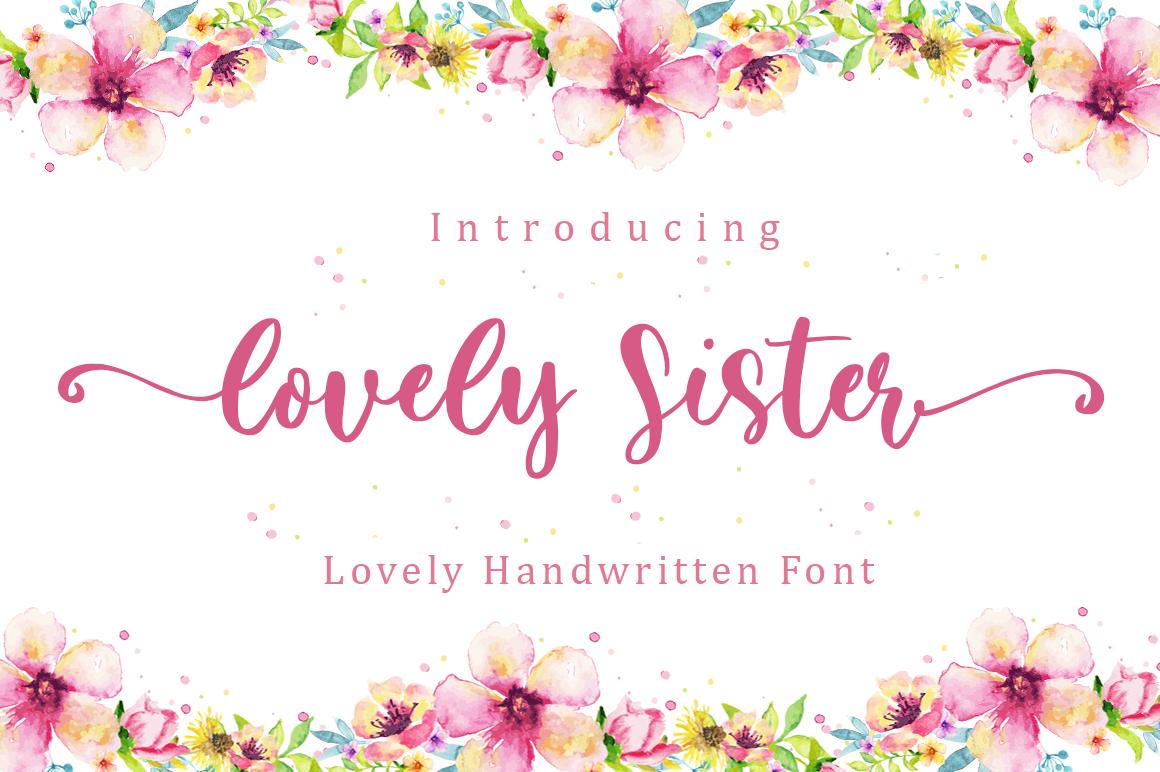Lovely Sister Font