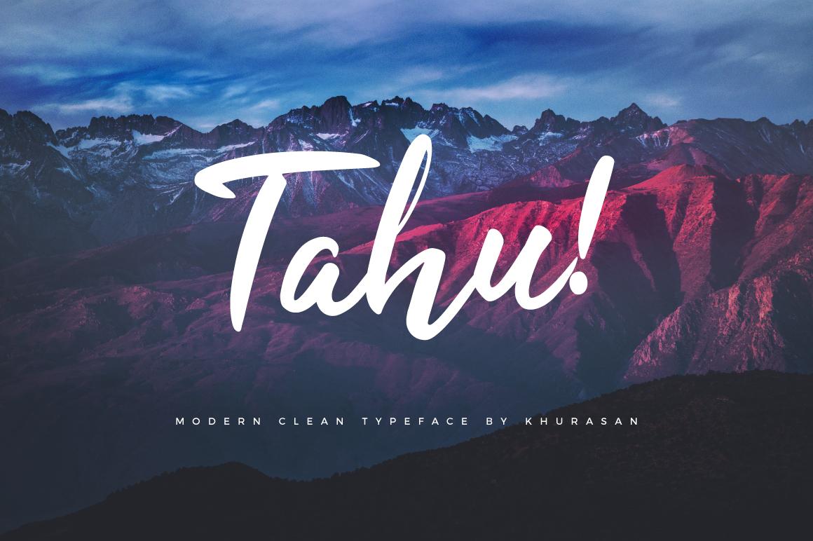 Tahu  Font
