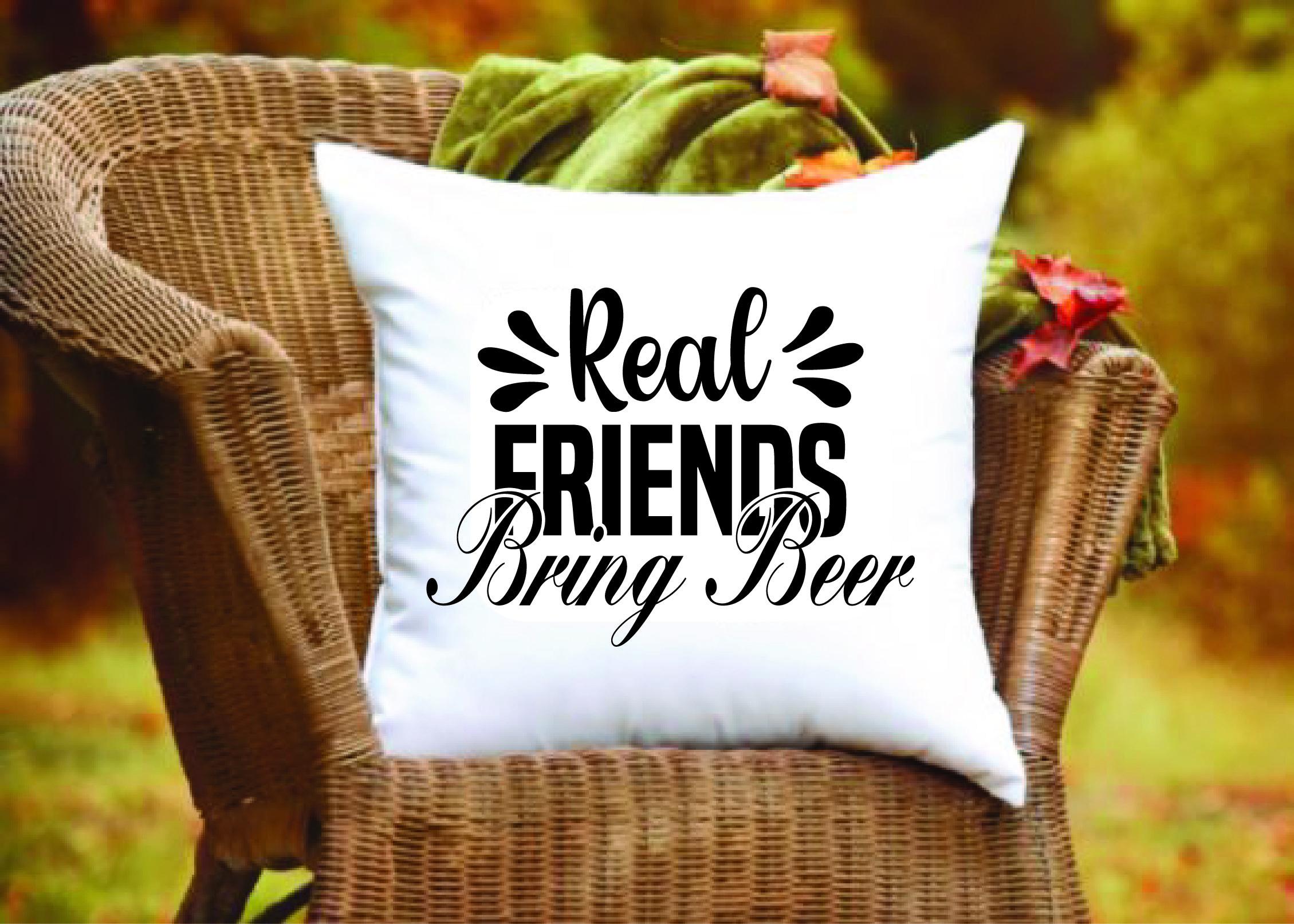 Doormat Svg Design,Real Friends Bring Be