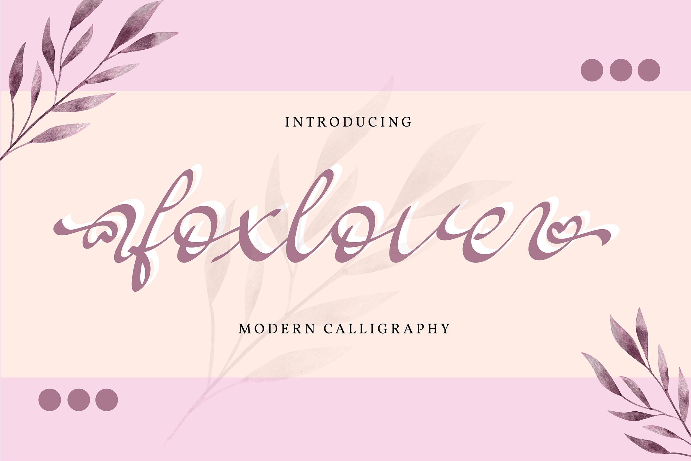 Foxlove Font