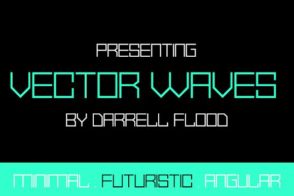 Vector Waves Font