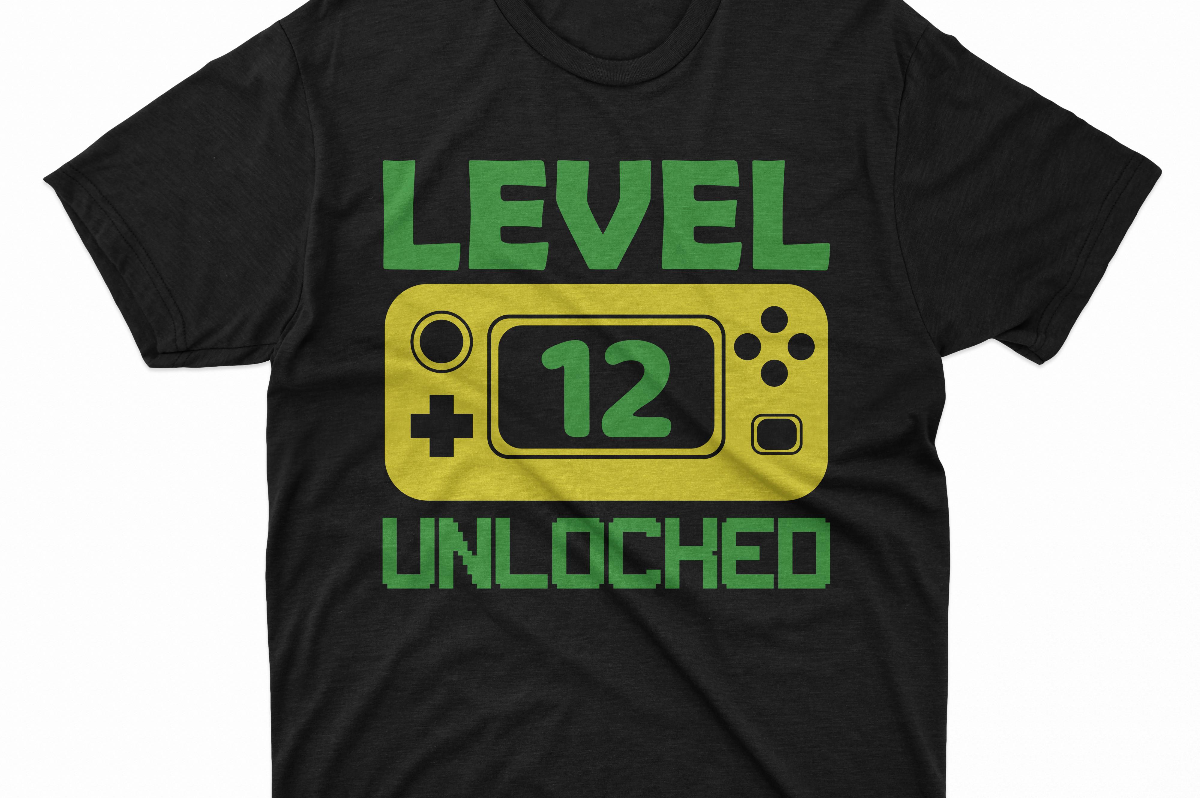 Level 12 Unlocked Gaming Shirt