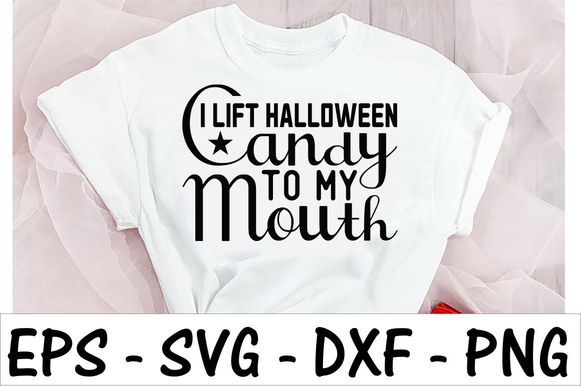I Lift Halloween Candy to My Mouth