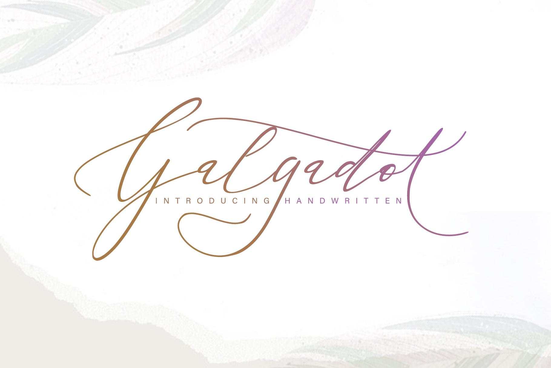 Galgadot Font