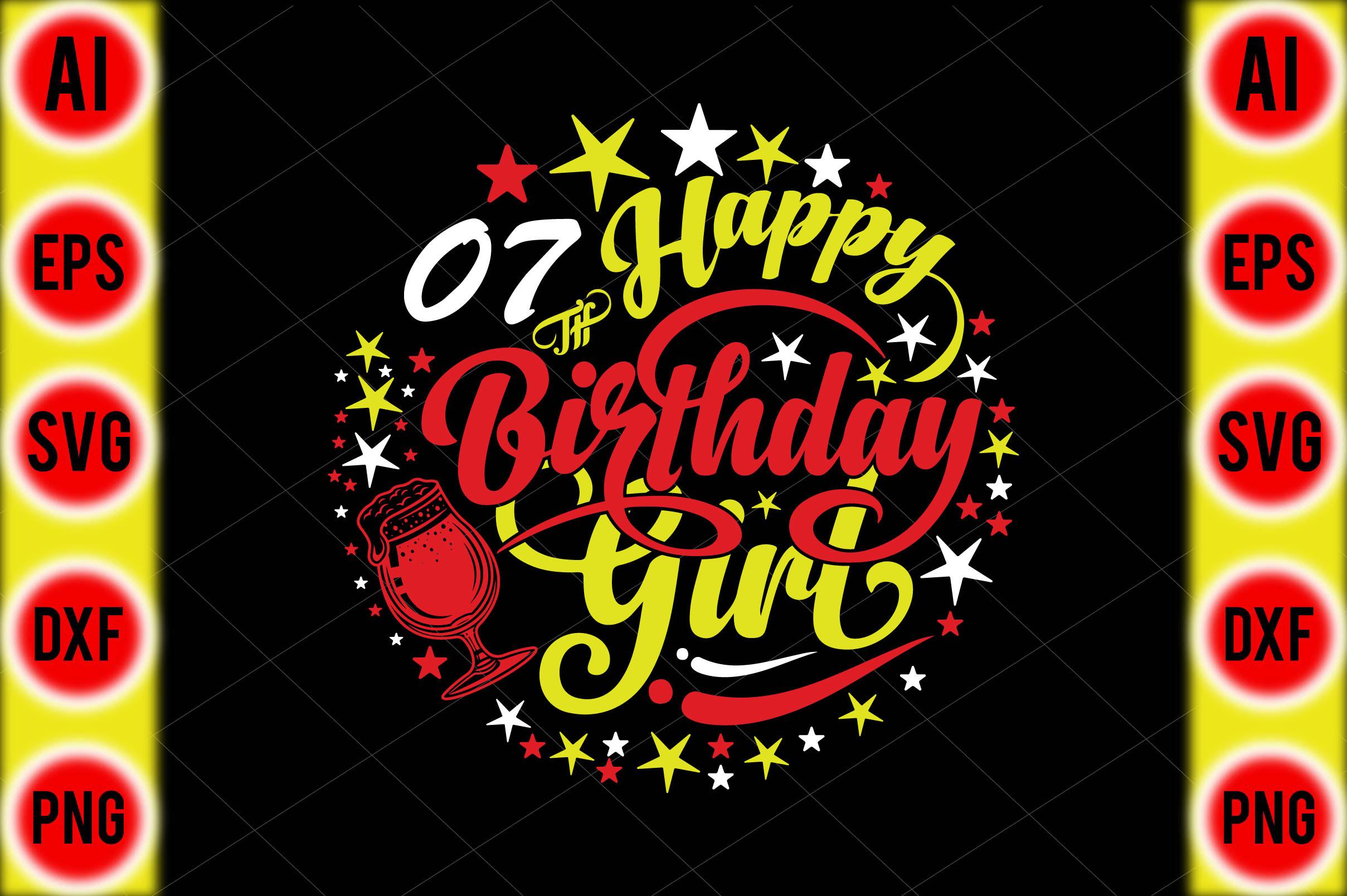 Happy 07 Th Birthday Girl