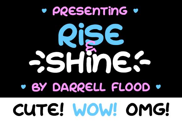 Rise & Shine Font
