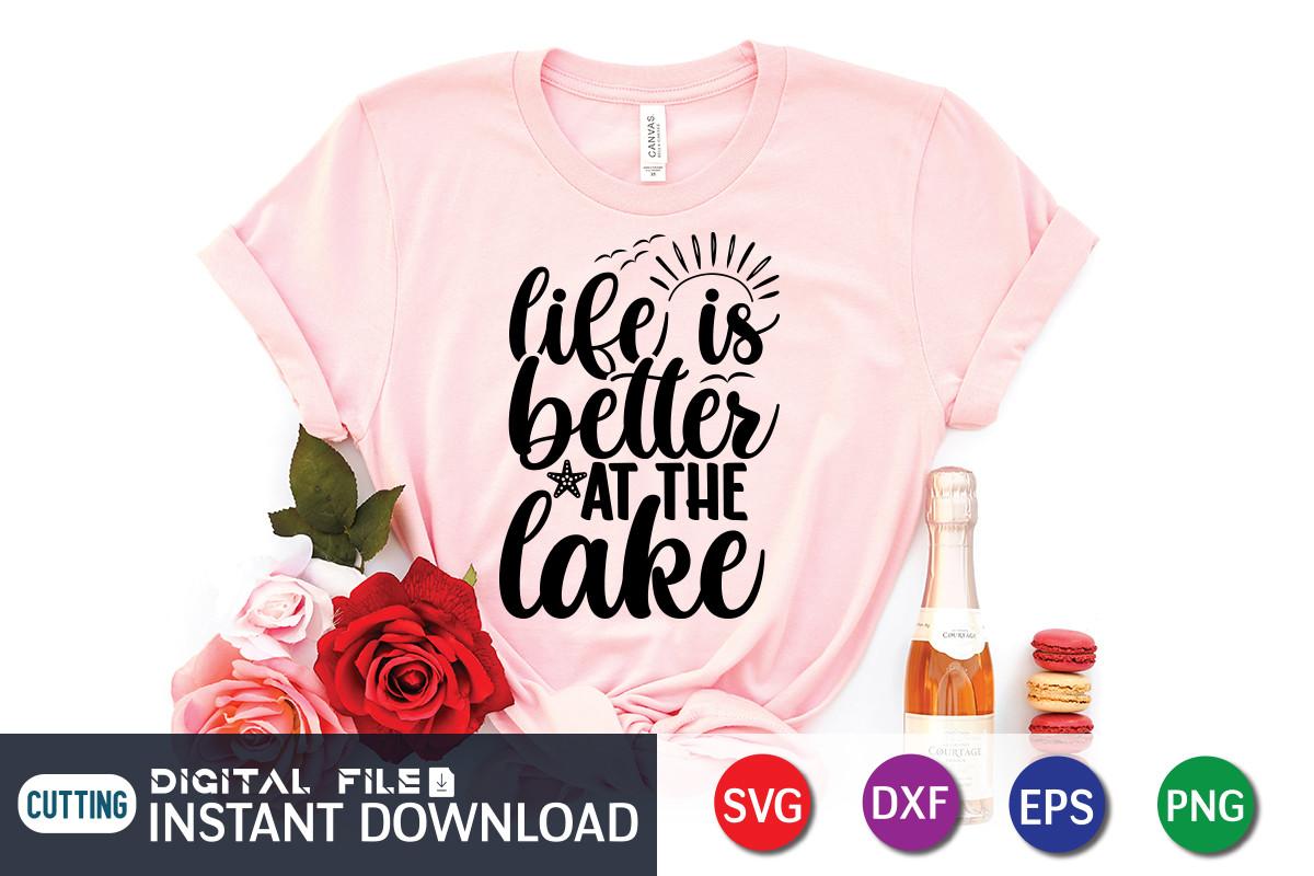 Life is Better at the Lake SVG