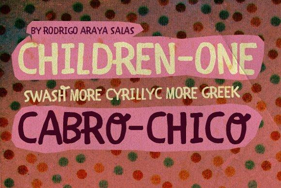 Children One Font