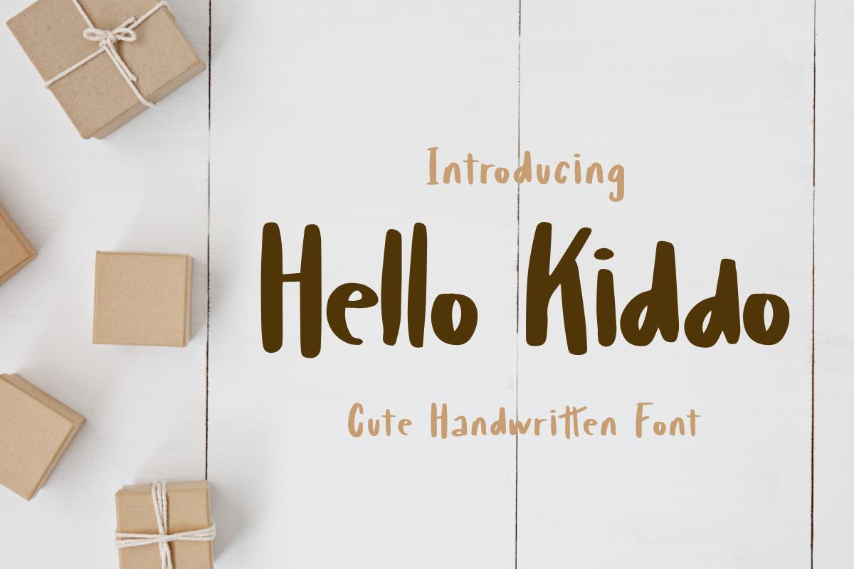 Hello Kiddo Font
