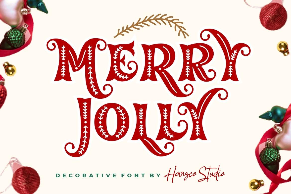 Merry Jolly Font