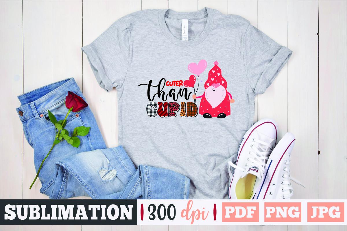 Valentine Gnome Sublimation