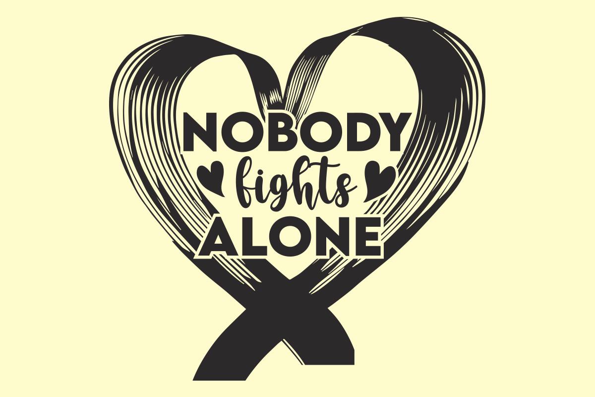 Cancer Awareness SVG T Shirt Design