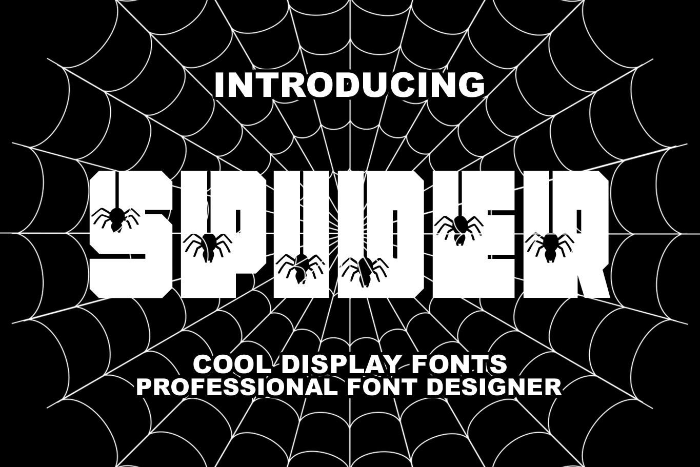 Spider Font