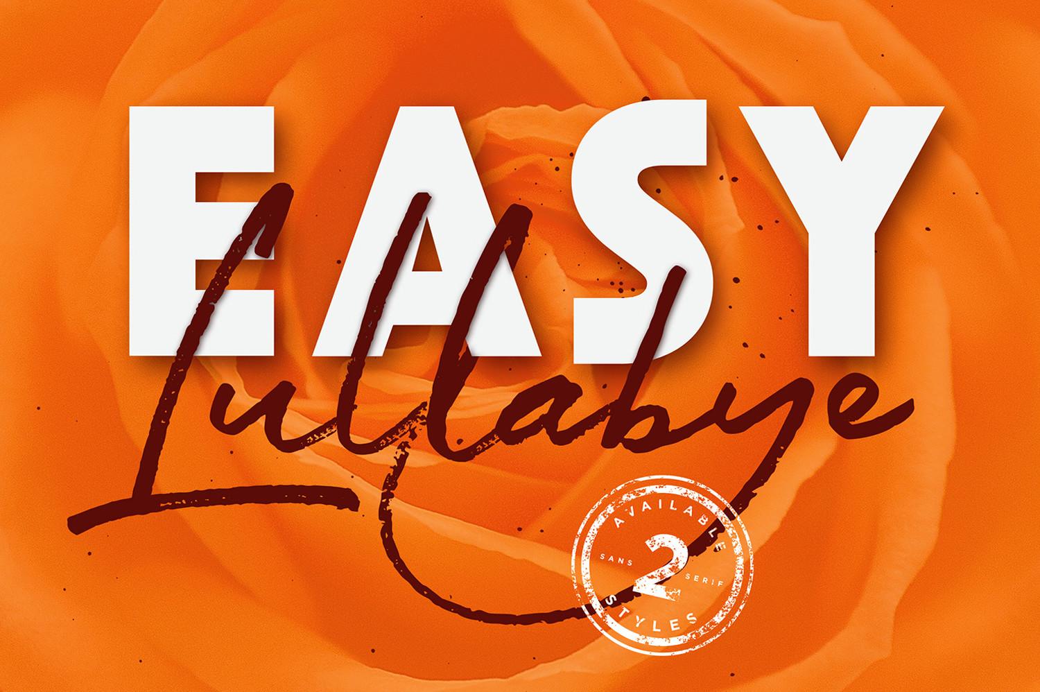 Easy Lullabye Font