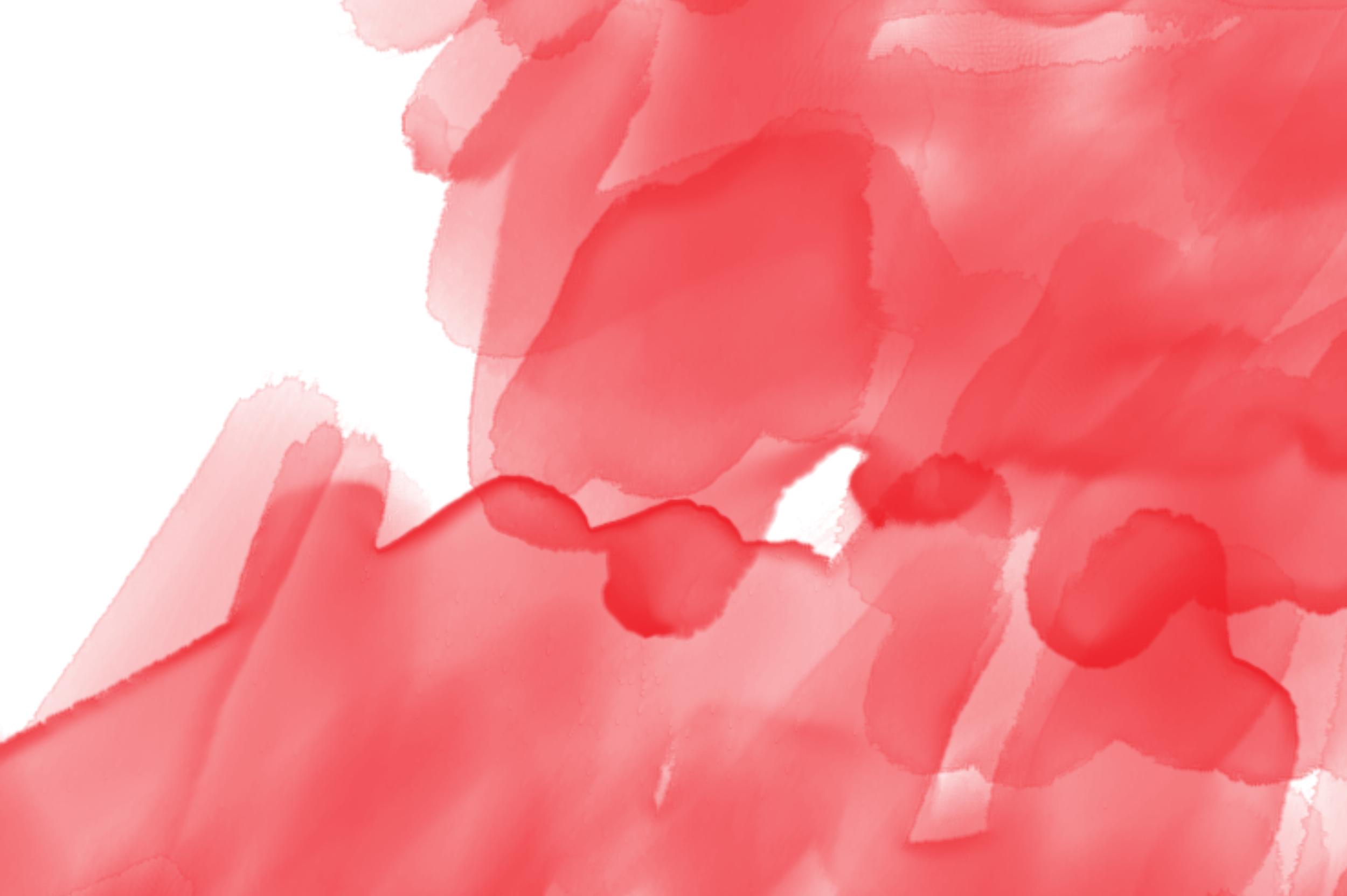 Pastel Peach Watercolor