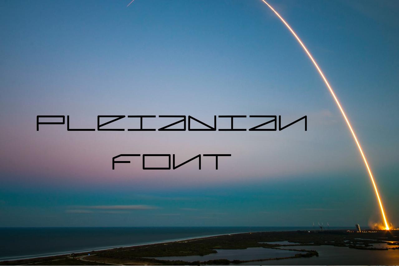 Pleiadian Font