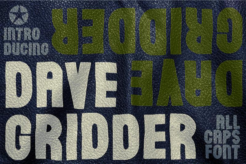 Dave Gridder Font