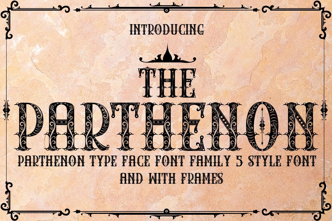 The Parthenon Font