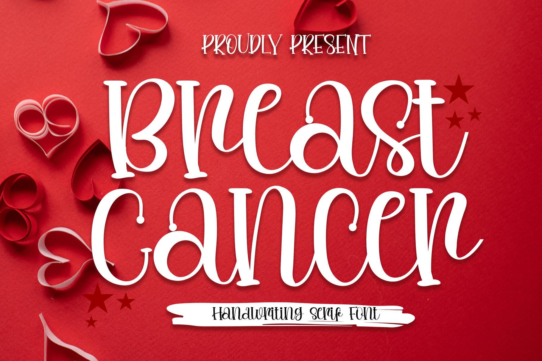 Breast Cancer Font
