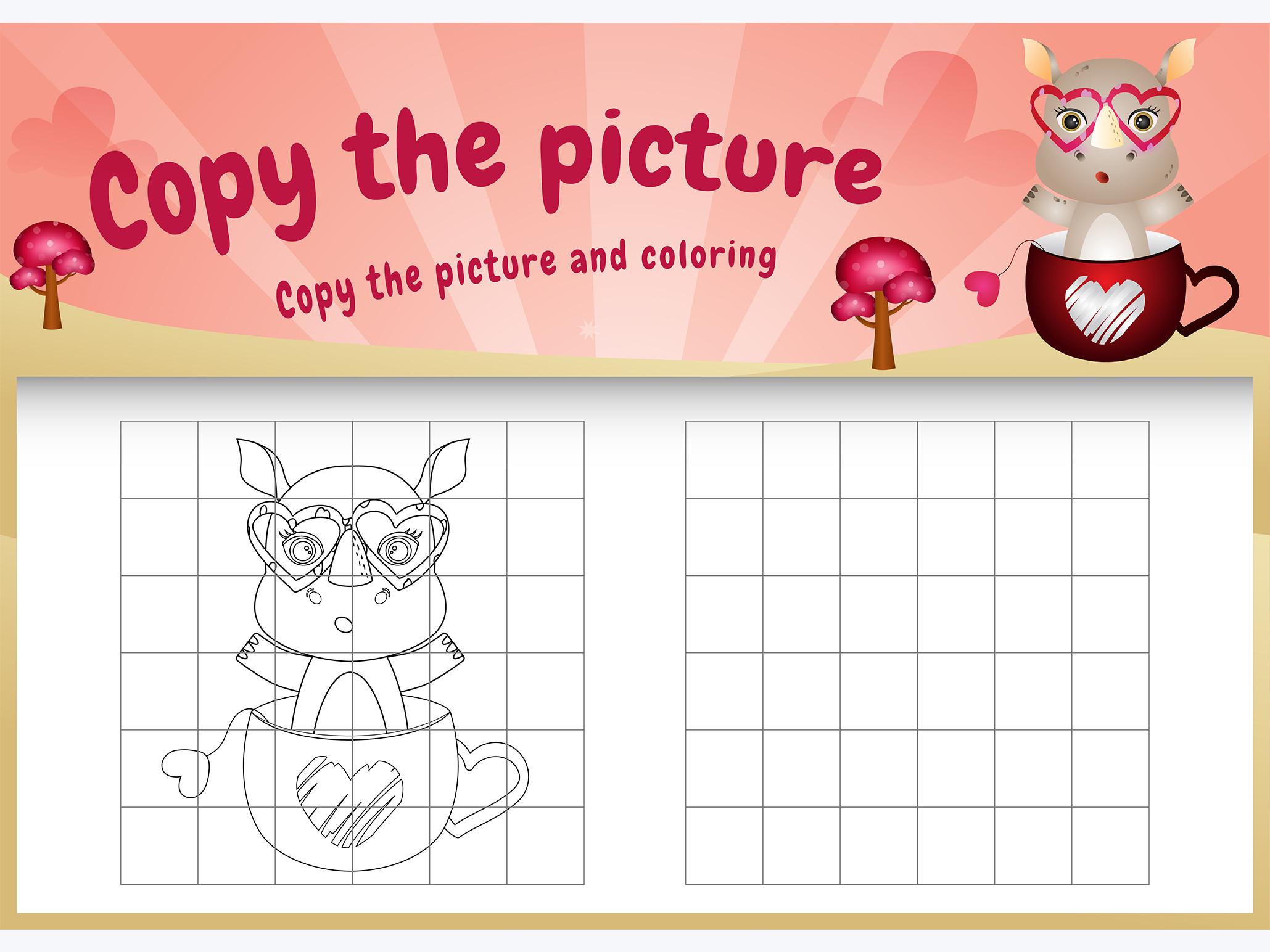 A Rhino Valentine - Copy the Picture