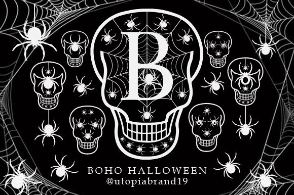 Boho Halloween Font