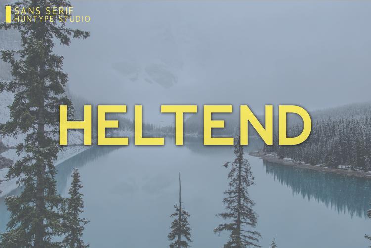 Heltend Font