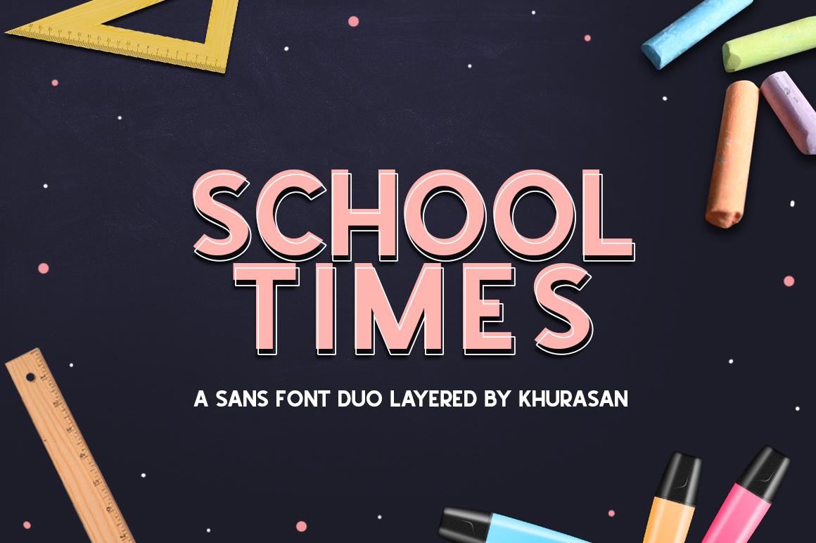 School Times Font
