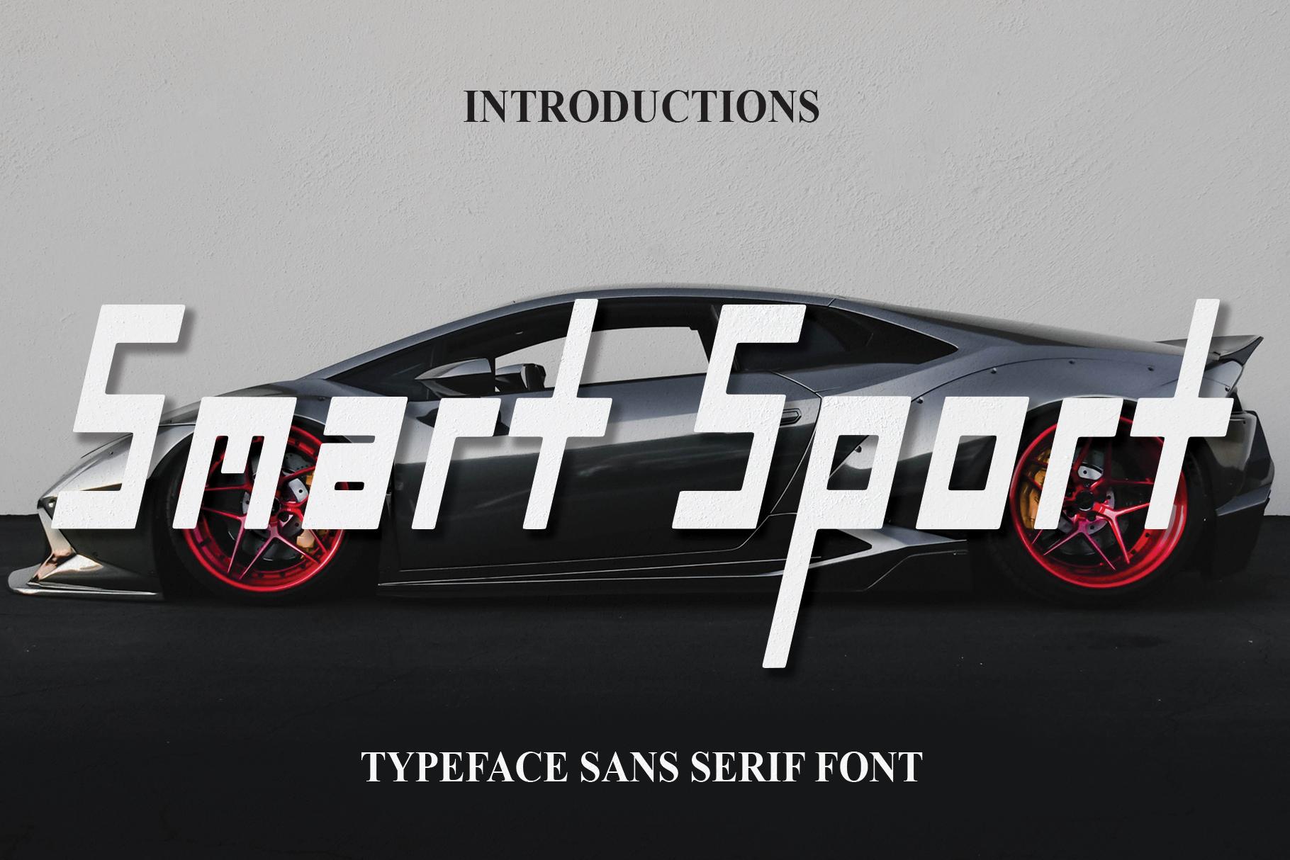 Smart Sport Font