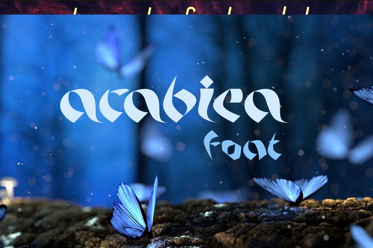 Arabica Font