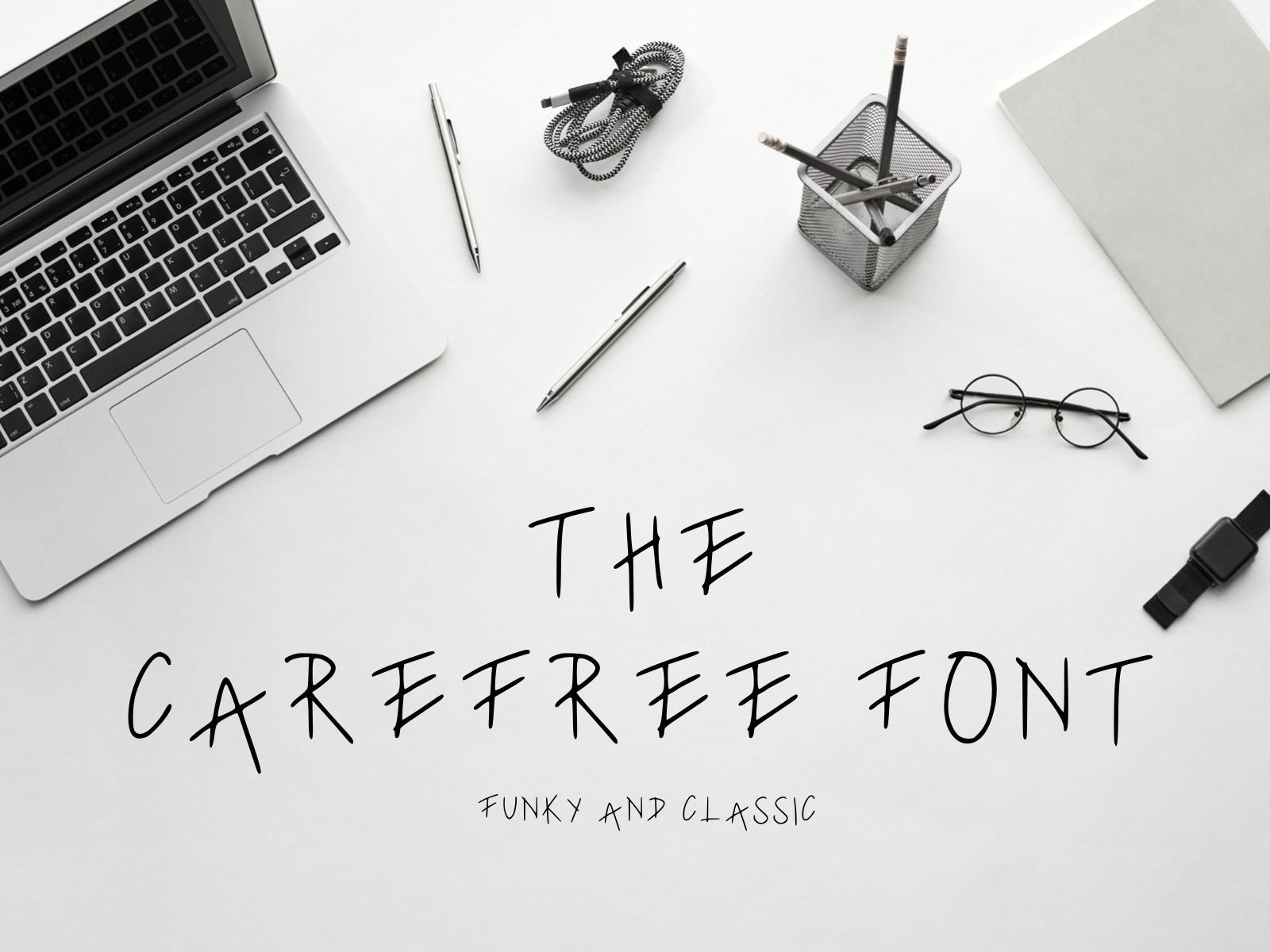 Carefree Font