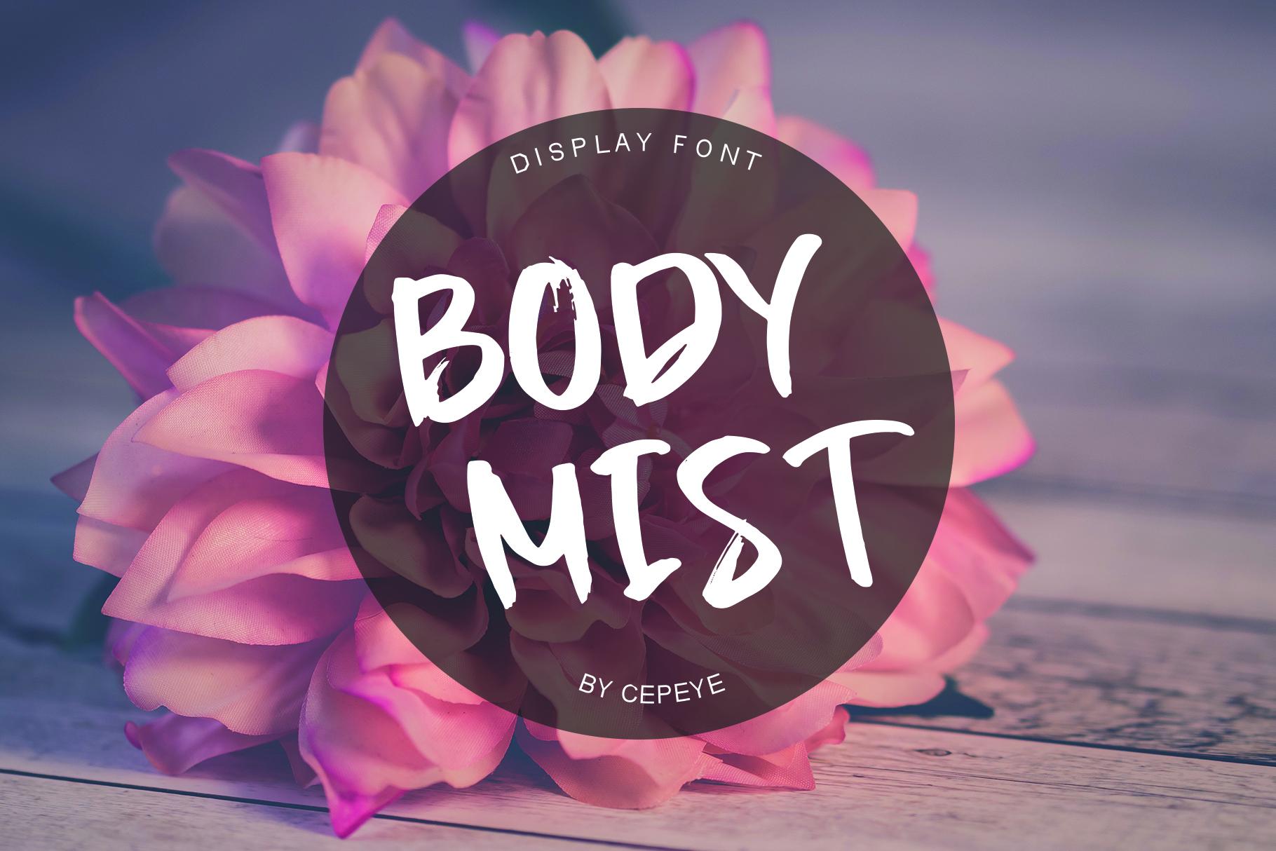 Body Mist Font