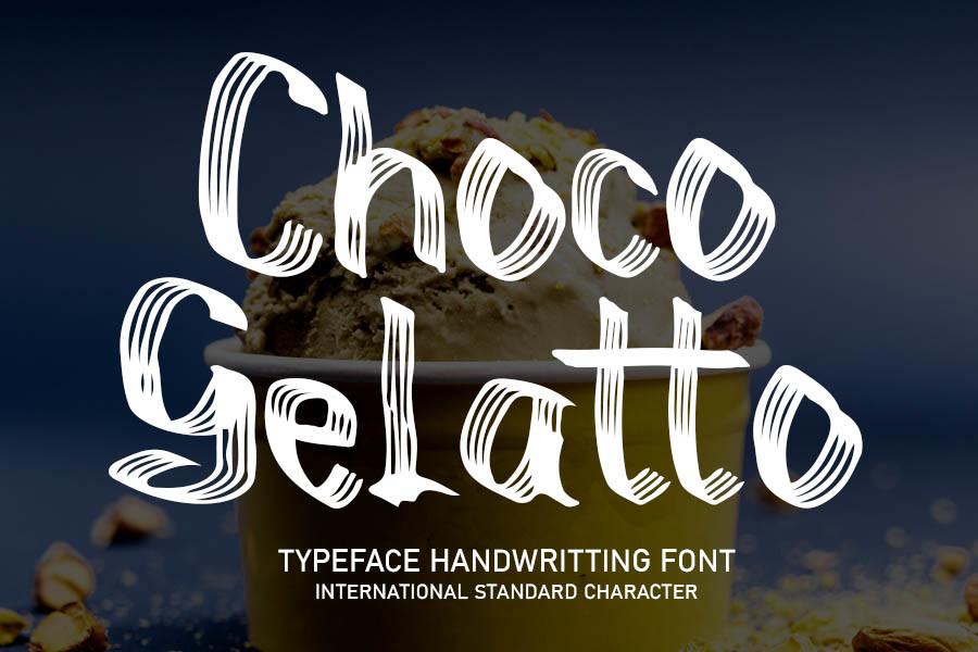 Choco Gelatto Font
