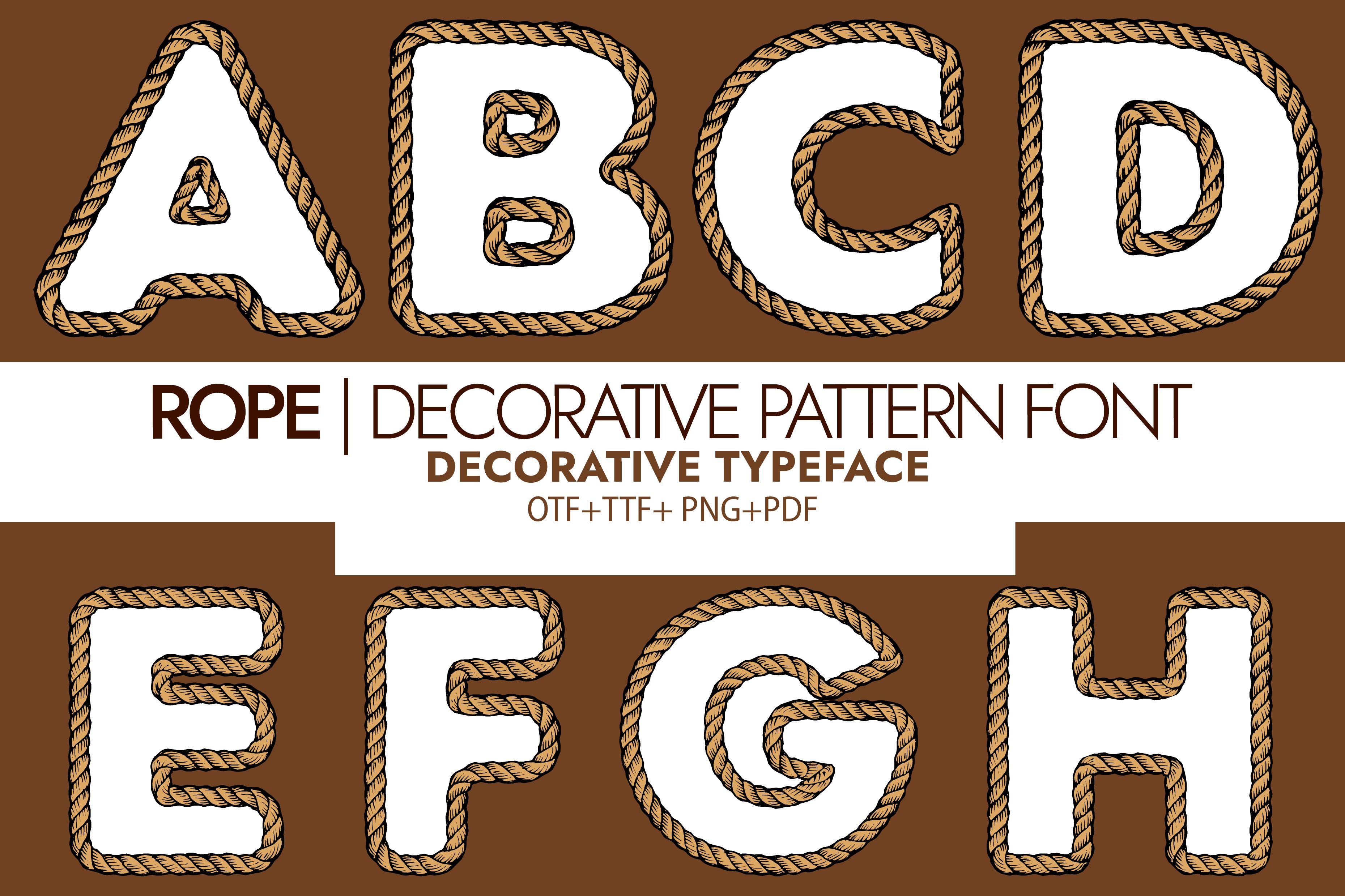 Rope Font