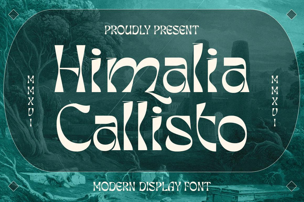 Himalia Callisto Font