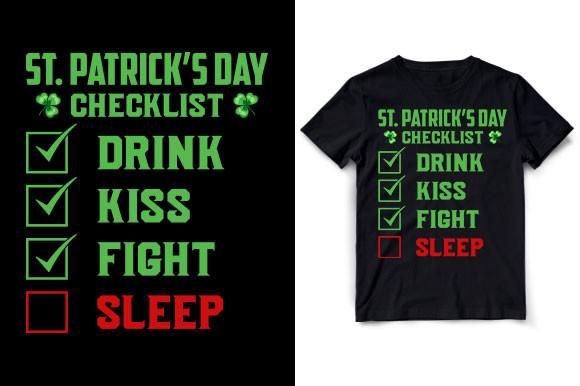 ST. PATRICK’S DAY CHECKLIST DRINK KISS