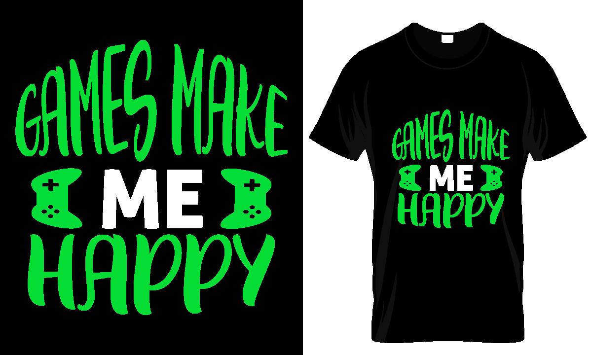 GAME T SHIRT DESIGN