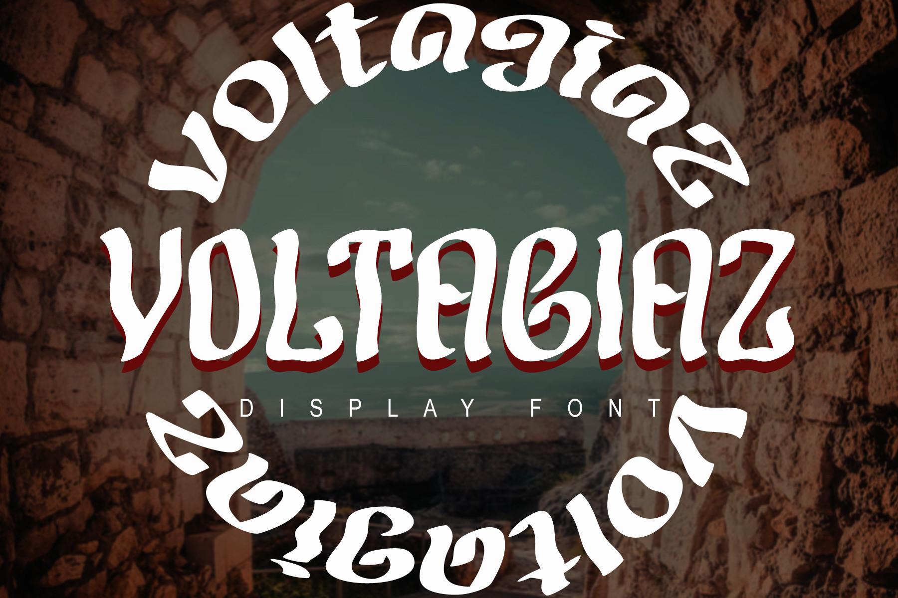 Voltagiaz Font