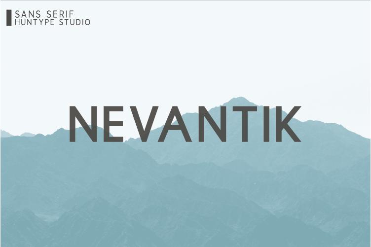 Nevantik Font