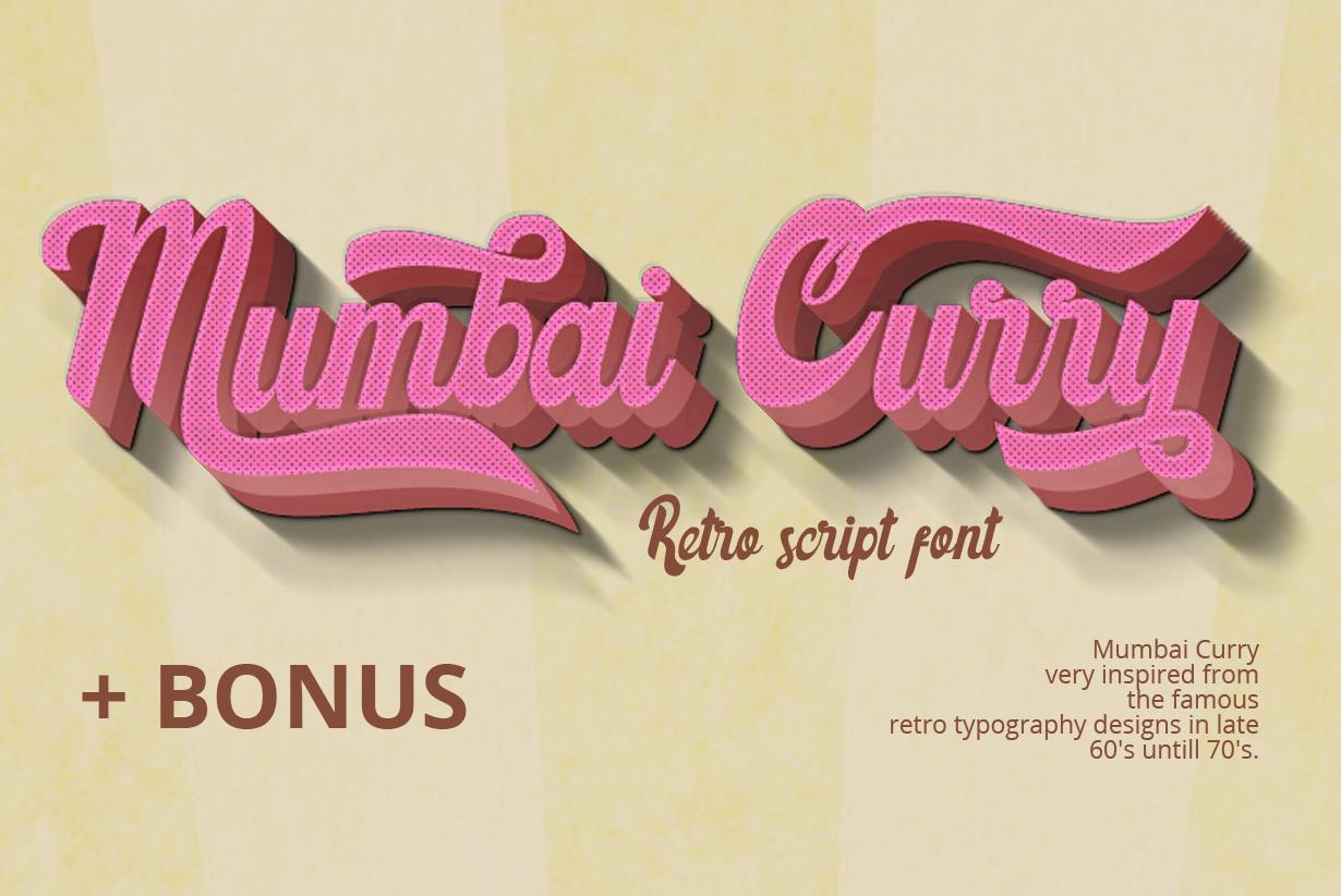 Mumbai Curry Font