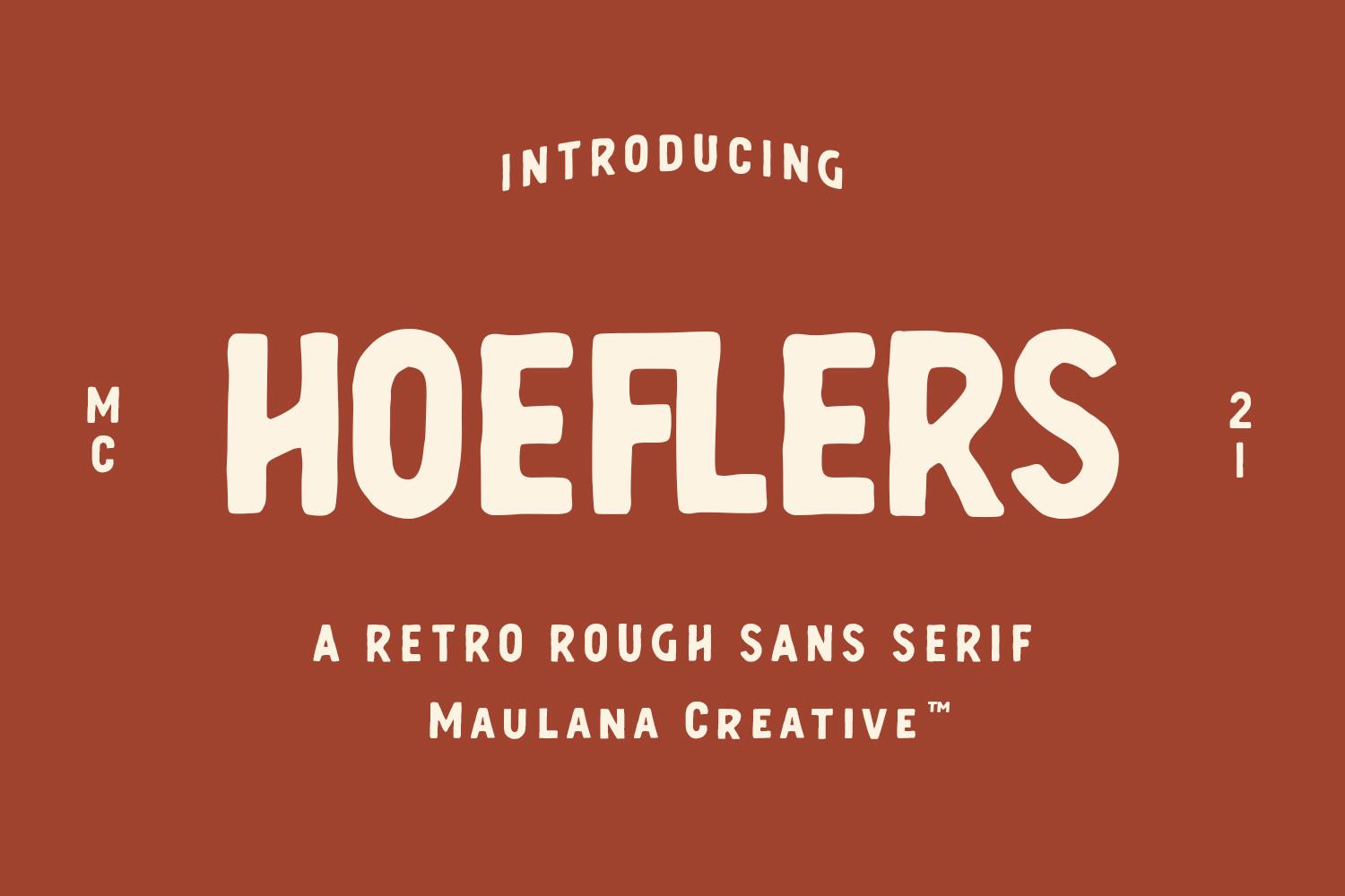 Hoeflers Font