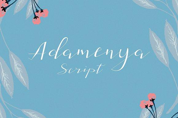 Adamenya Font