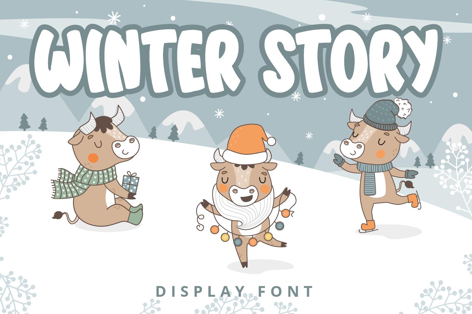 Winter Story Font