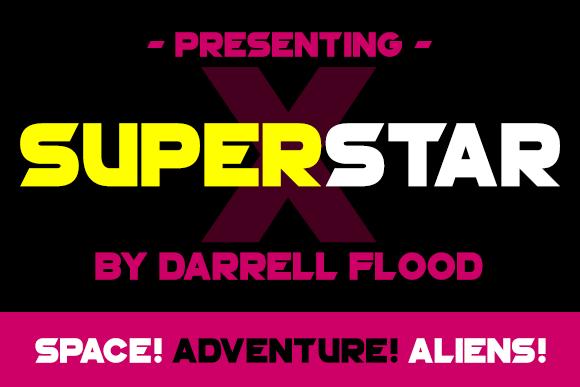 Superstar X Font