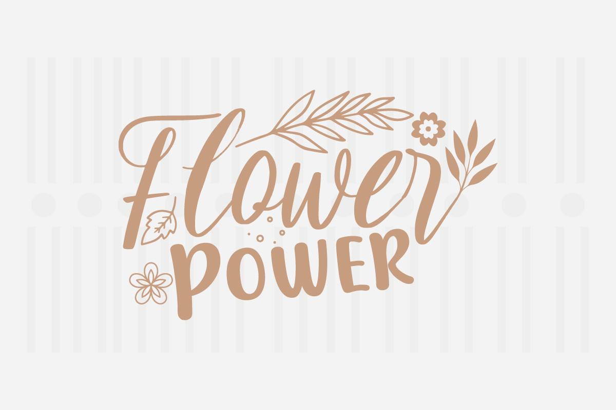 Flower Power,spring Svg
