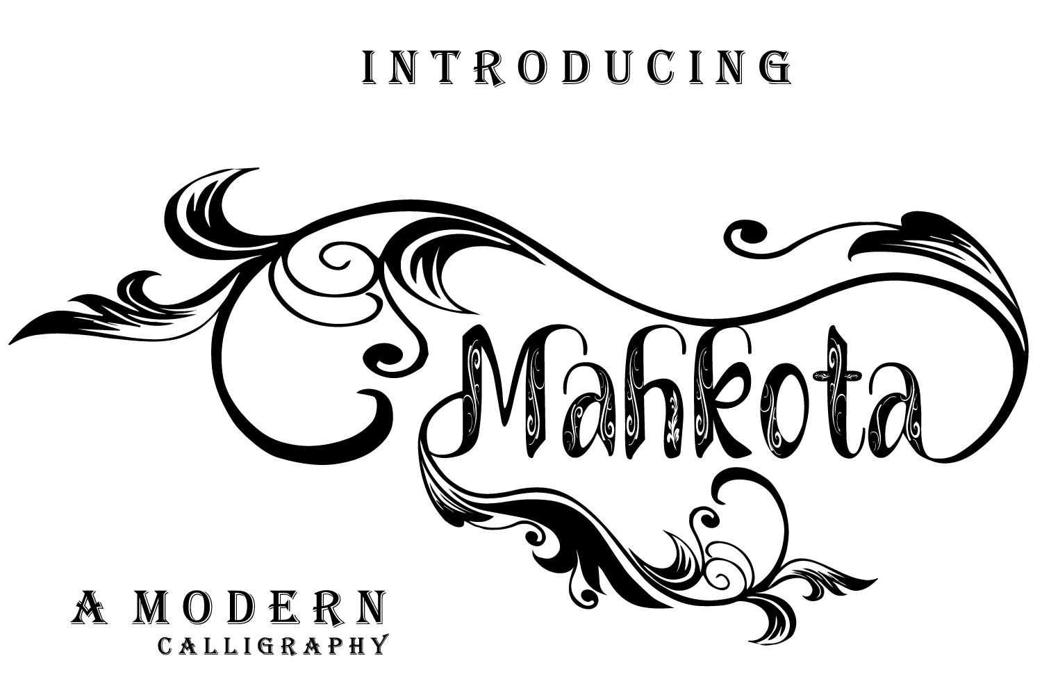 Mahkota Font