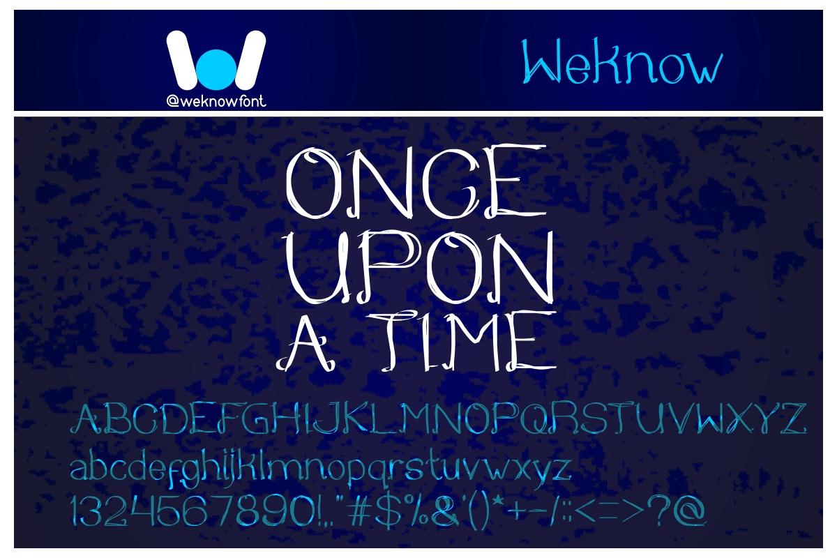 Once Upon a Time Font