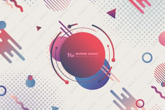 Abstract Gradient Colorful Sales Banner