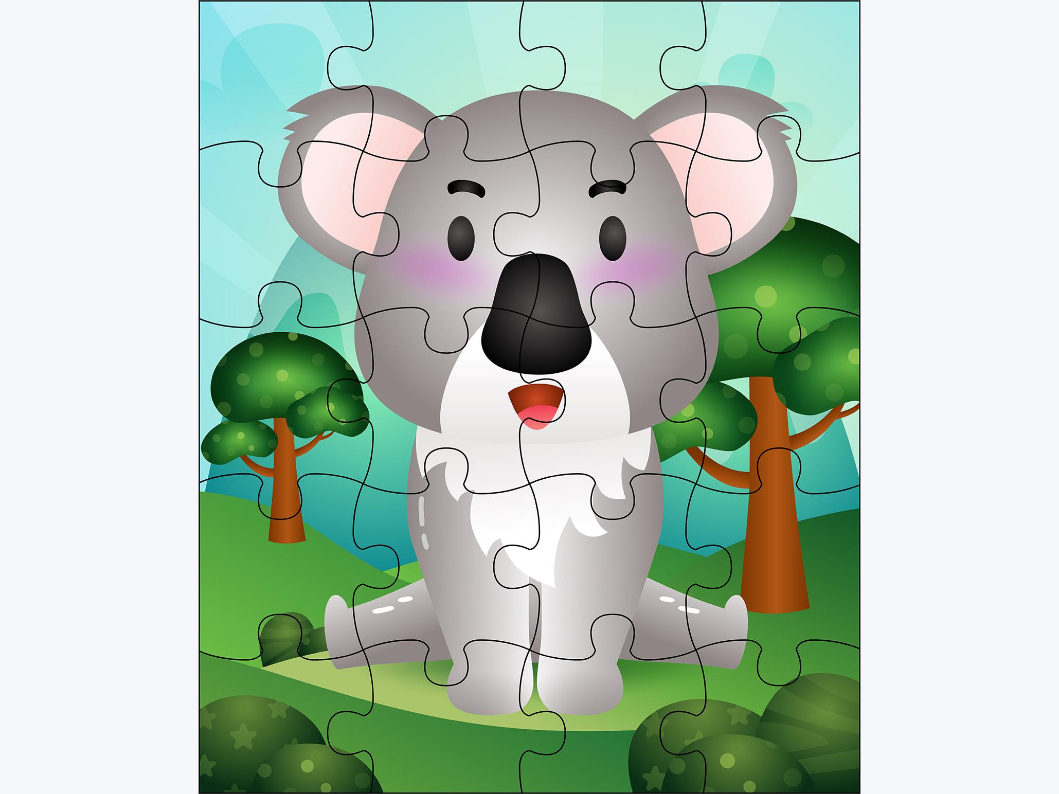A Koala Puzzle - Teaching Material